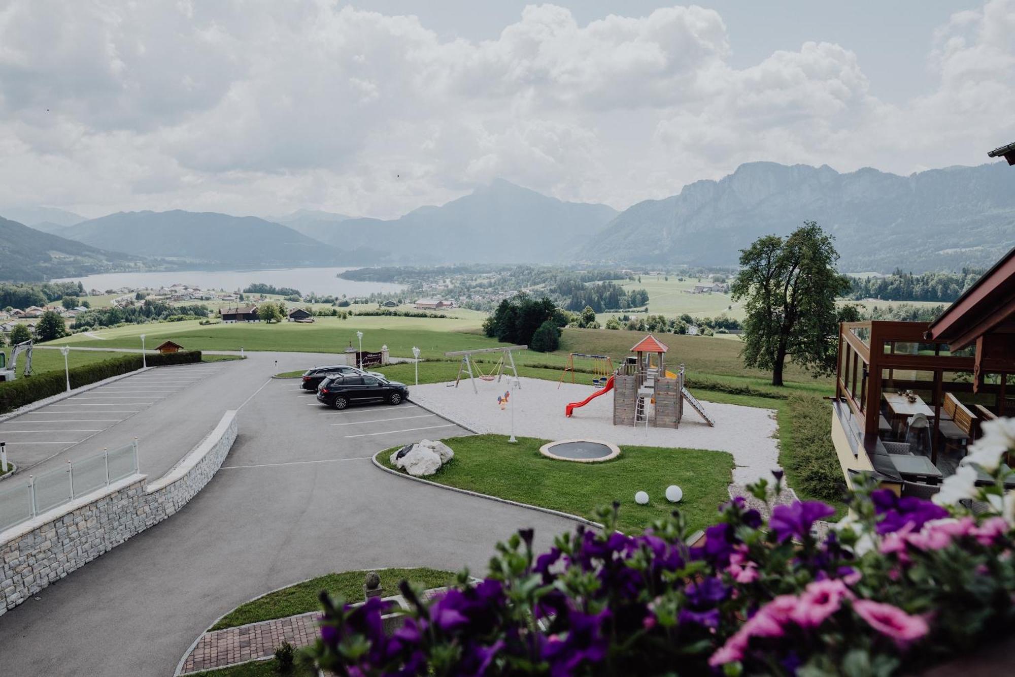 Panorama Hotel Gasthof Leidingerhof モントゼー エクステリア 写真