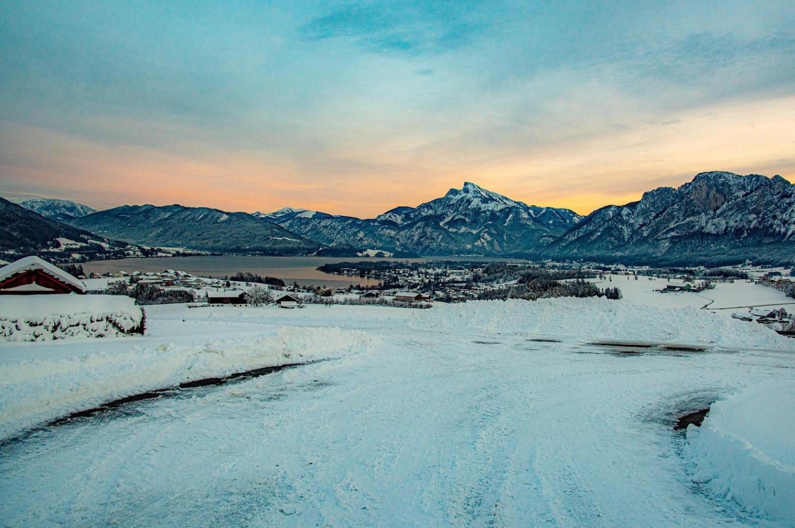 Panorama Hotel Gasthof Leidingerhof モントゼー エクステリア 写真
