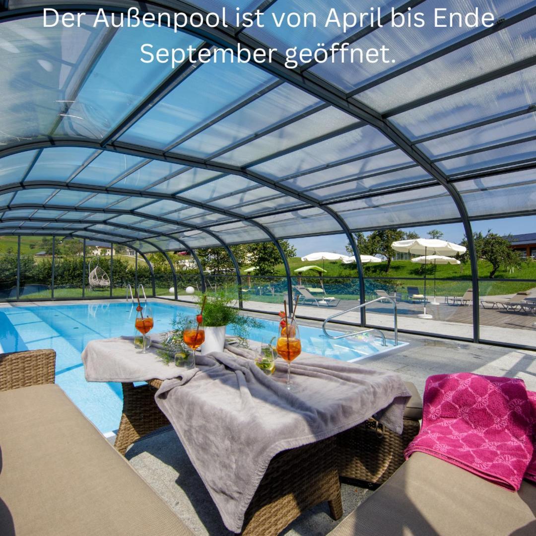 Panorama Hotel Gasthof Leidingerhof モントゼー エクステリア 写真