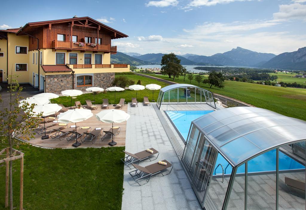 Panorama Hotel Gasthof Leidingerhof モントゼー エクステリア 写真